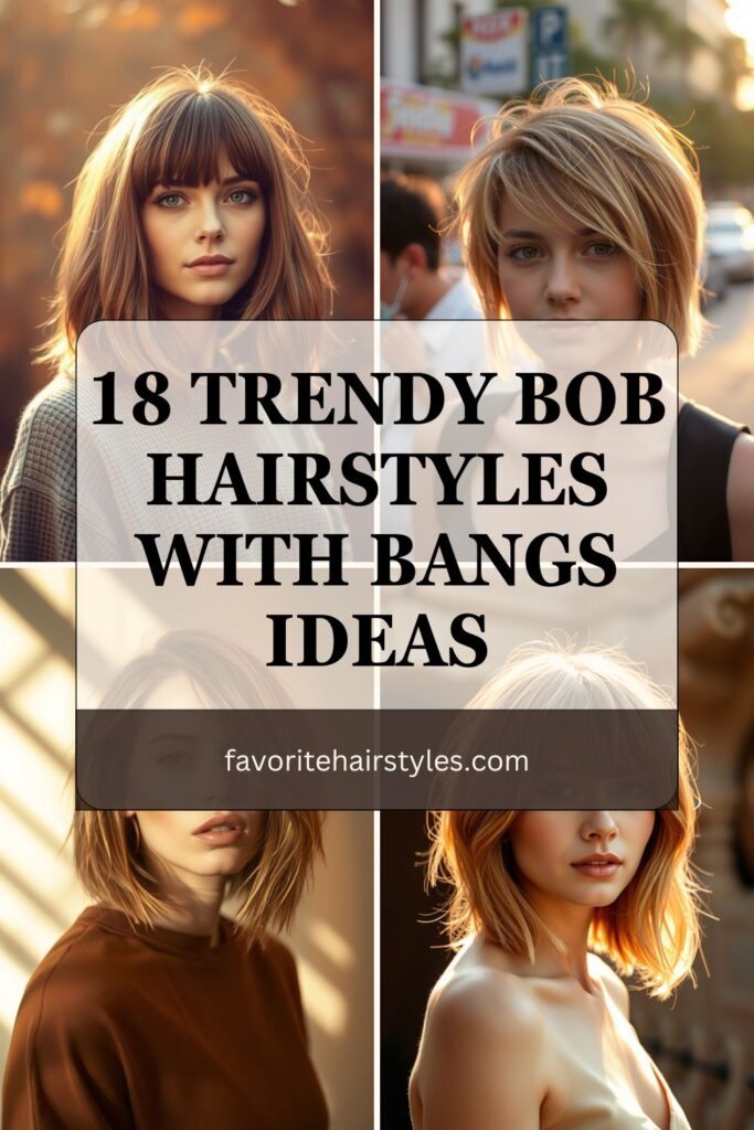 Bob Hairstyles With Bangs Ideas