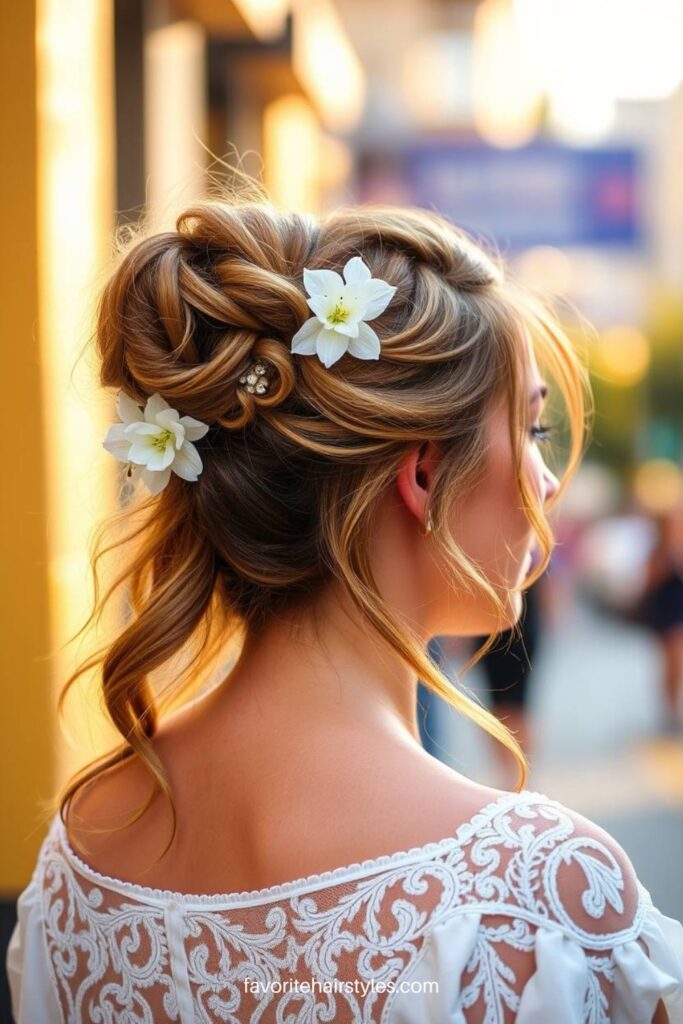 Boho Ponytail with Volume