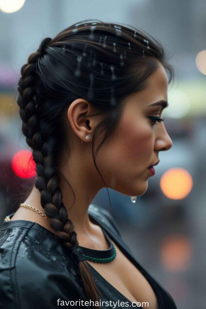 Braided Ponytails