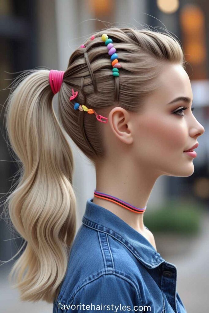 Bubble Ponytail 