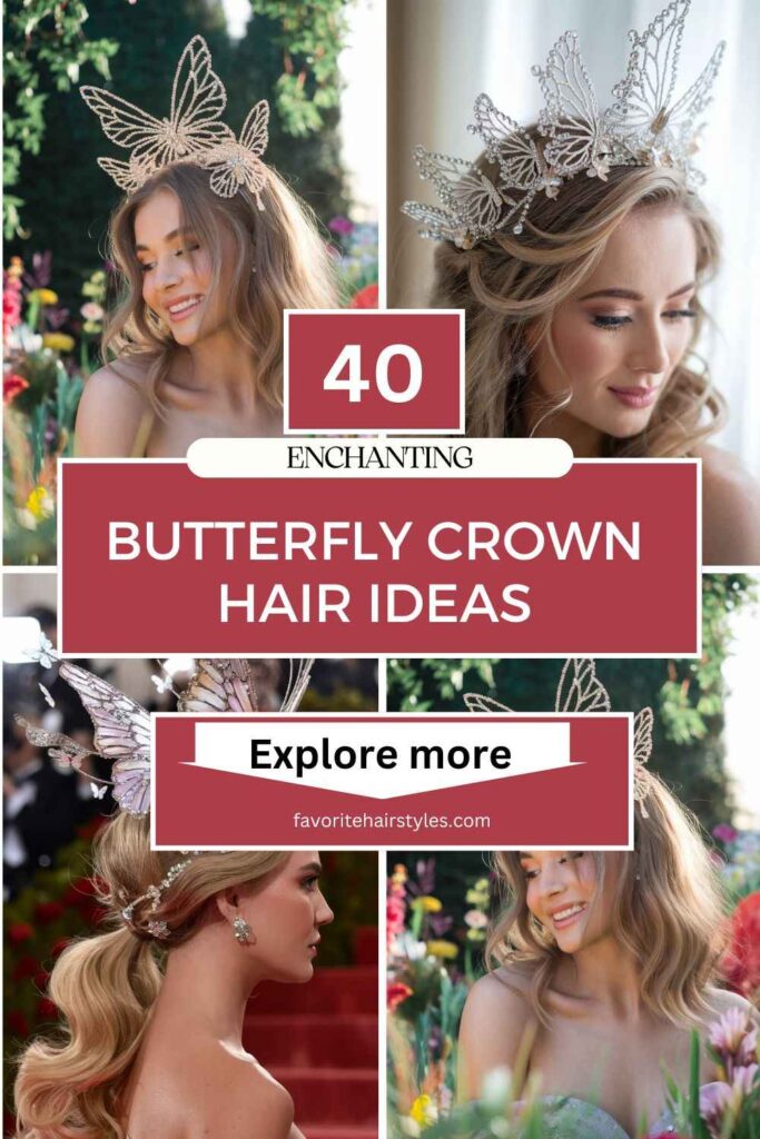 Butterfly Crown Hair Ideas