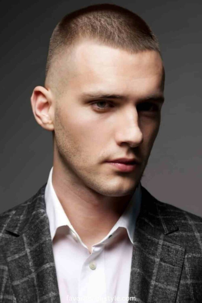 Side Shaved Hairstyles For Men Ideas Buzz Cut with Side Shave