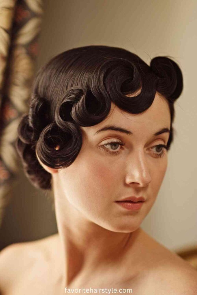 Vintage Hairstyles For Black Hair Ideas Classic Finger Waves