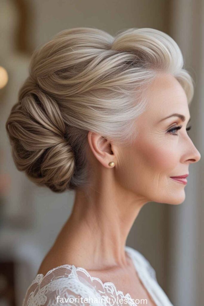 Classic Low Chignon