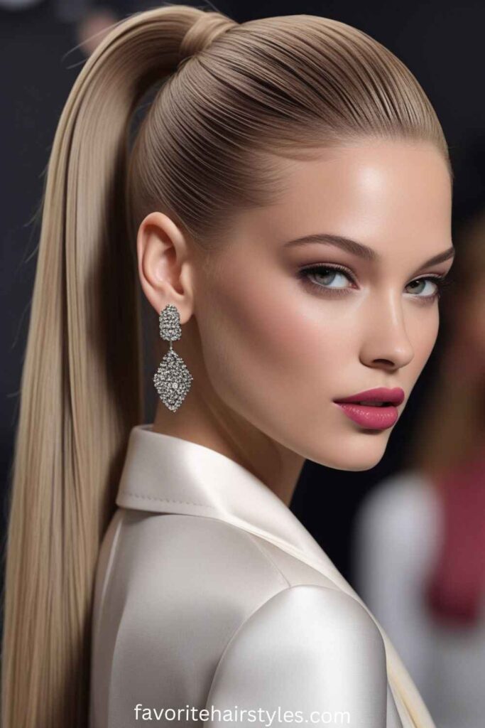 Classic Sleek Ponytail