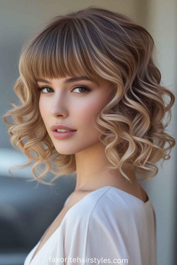 Curled Endicott with Fringes