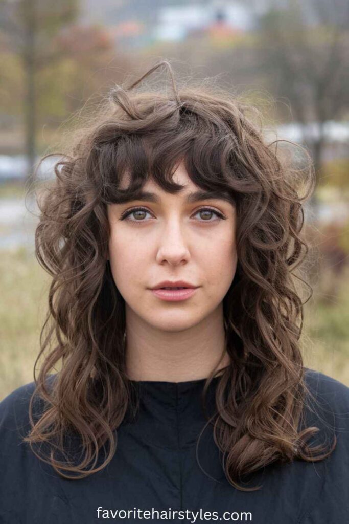 Curly Bangs