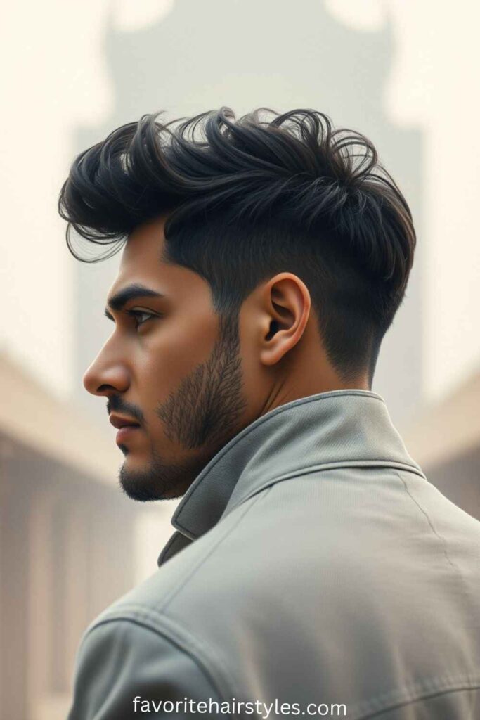 Curly Pompadour