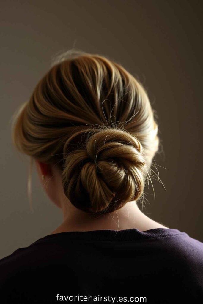 Elegant Low Bun