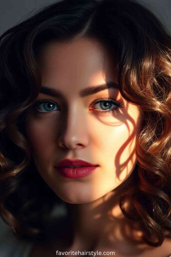 Vintage Hairstyles For Curly Hair Ideas Finger Waves