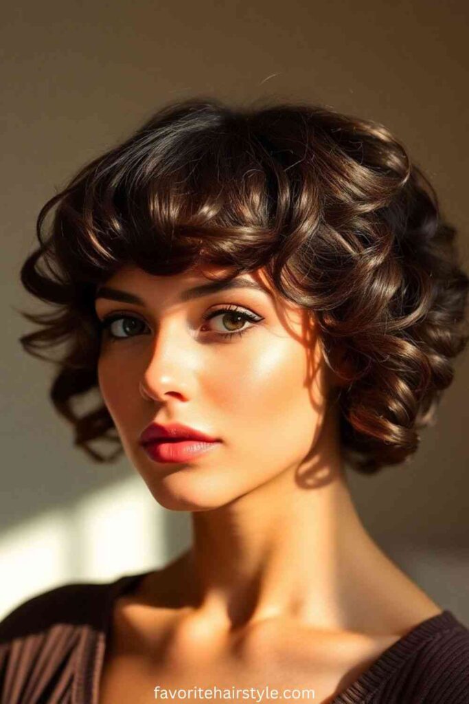 Vintage Hairstyles For Curly Short Hair Ideas Finger Waves