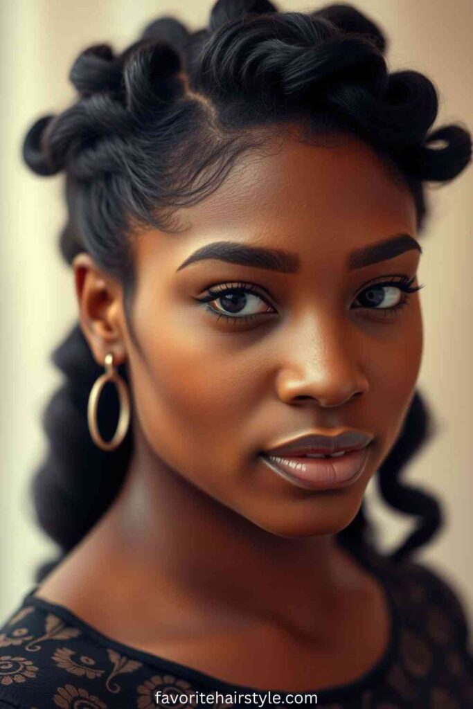 Vintage Hairstyles For Black Women Ideas Finger Waves