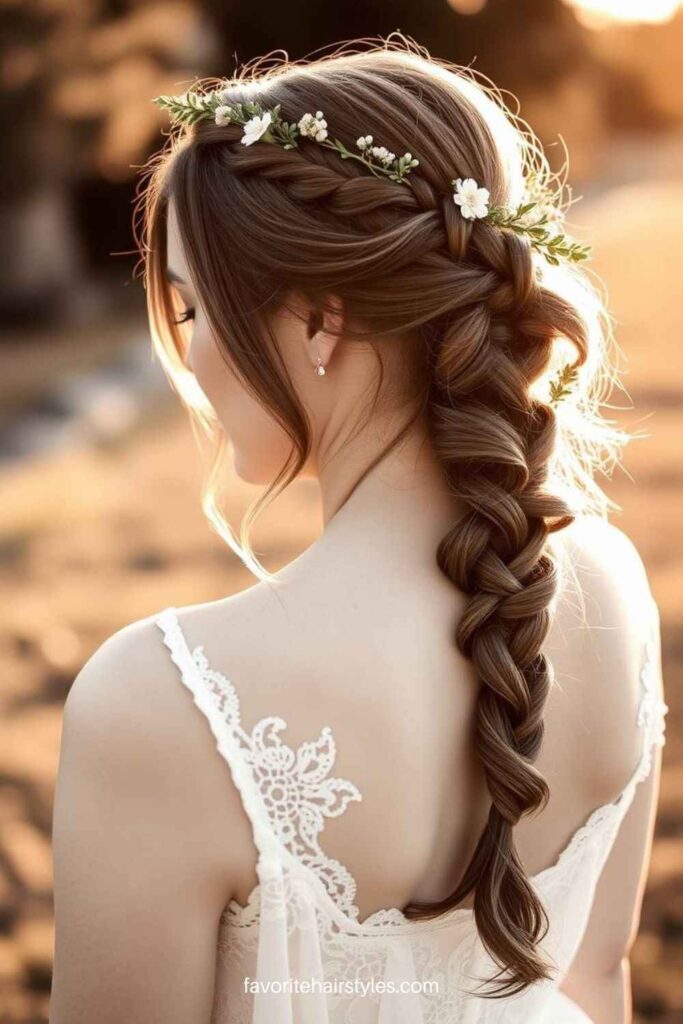 Fishtail Braid Crown