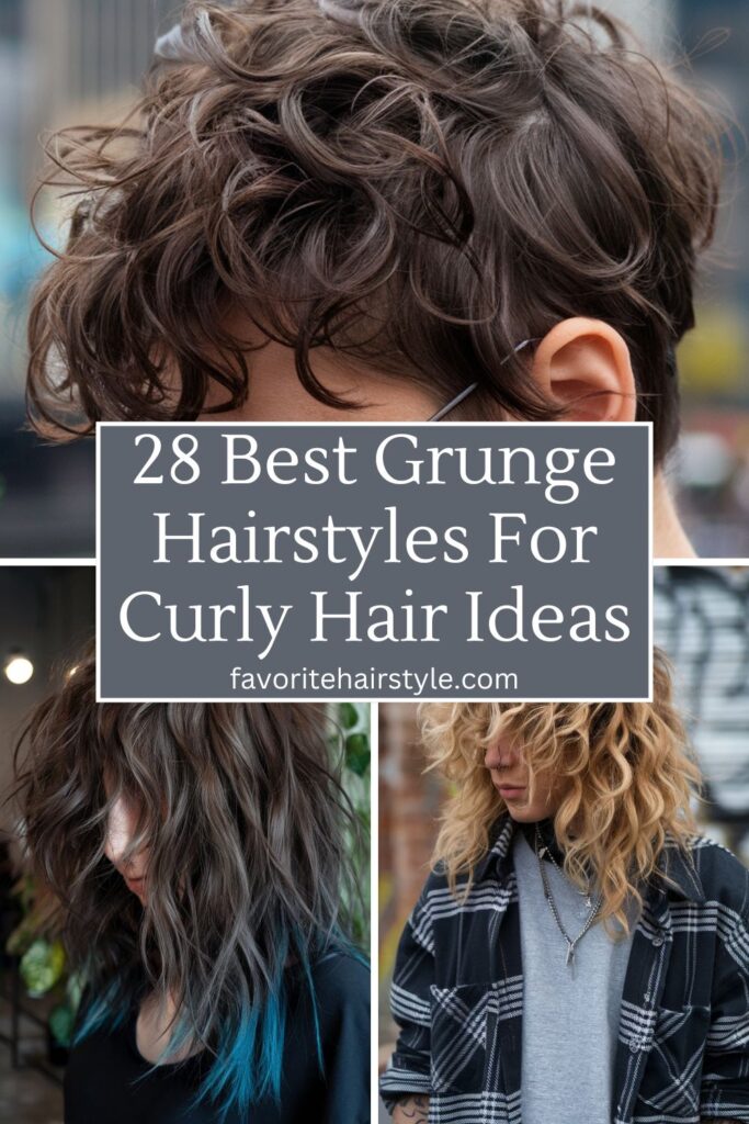 Grunge Hairstyles For Curly Hair Ideas