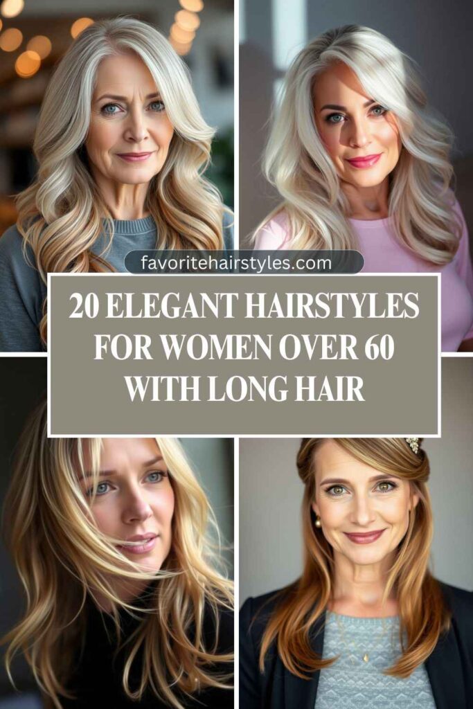 Hairstyles for Women Over 60 with Long Hair