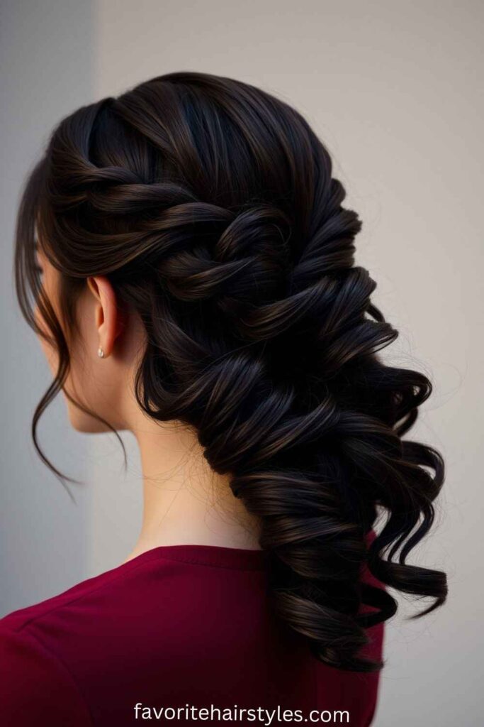 Half-Up Braided Styles