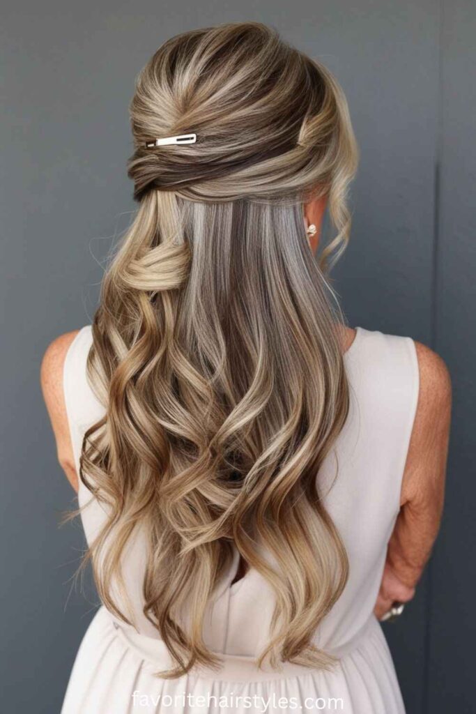 Half-Up Half-Down Style