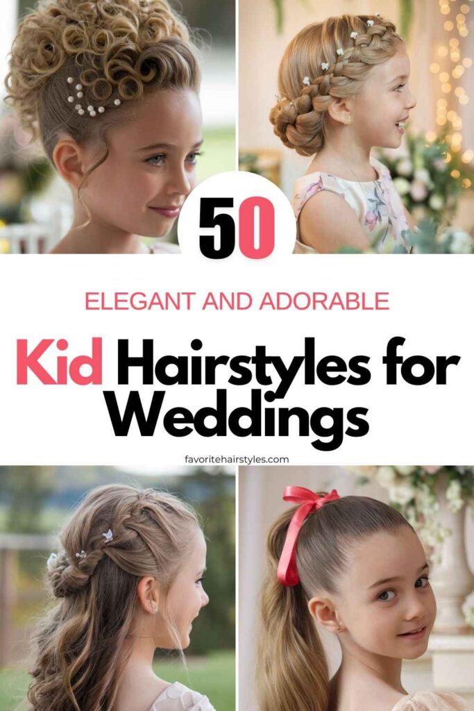 Kid Hairstyles for Weddings