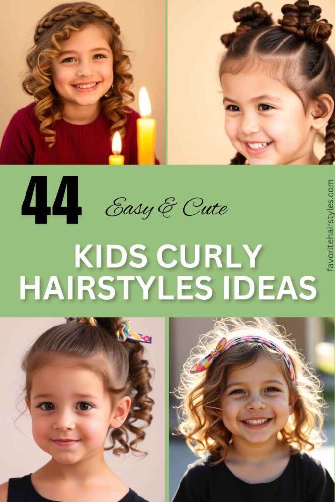 Kids Curly Hairstyles Ideas