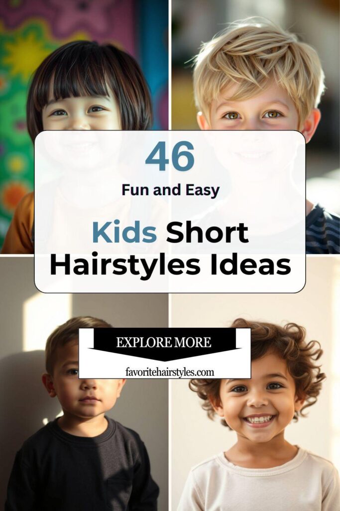 Kids Short Hairstyles Ideas