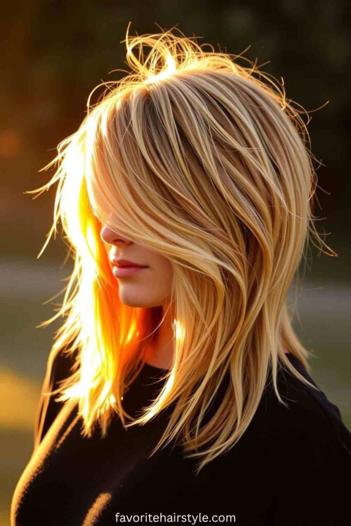 Medium Grunge Hairstyles Ideas Layered Shag