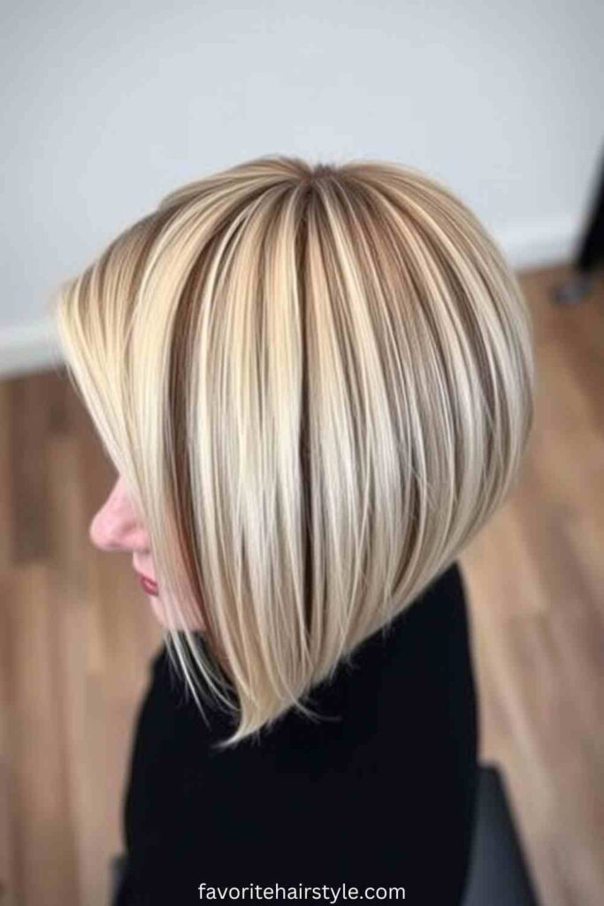 Layered Undercut Bob