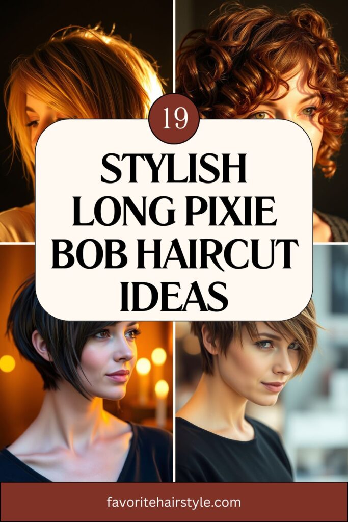 Long Pixie Bob Haircut Ideas