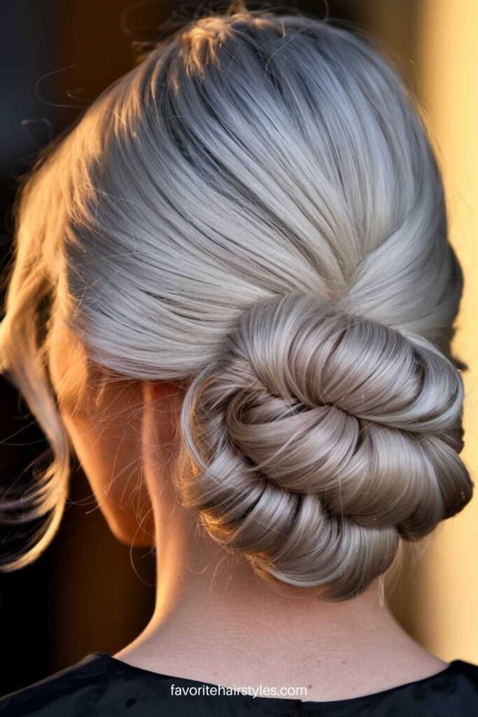 Low Bun with Extensions