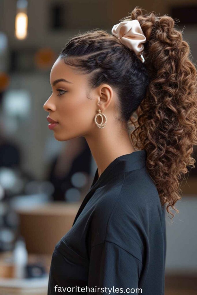 Low Textured Ponytail