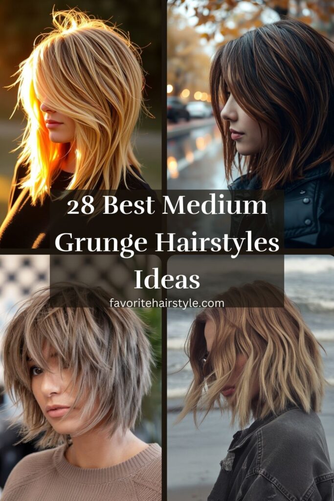 Medium Grunge Hairstyles Ideas