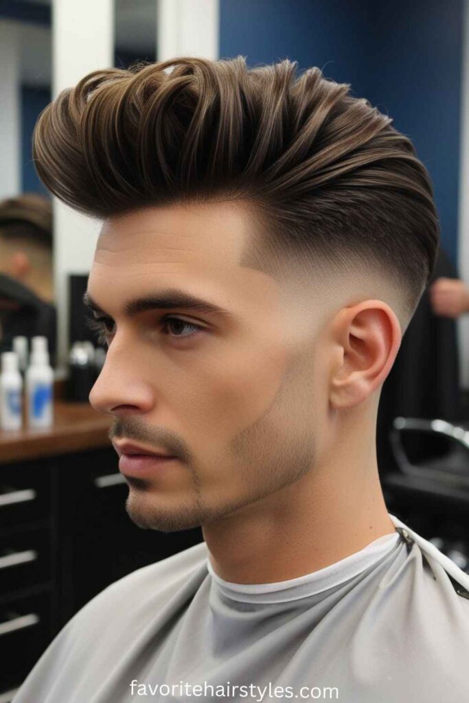 Medium-Length Quiff