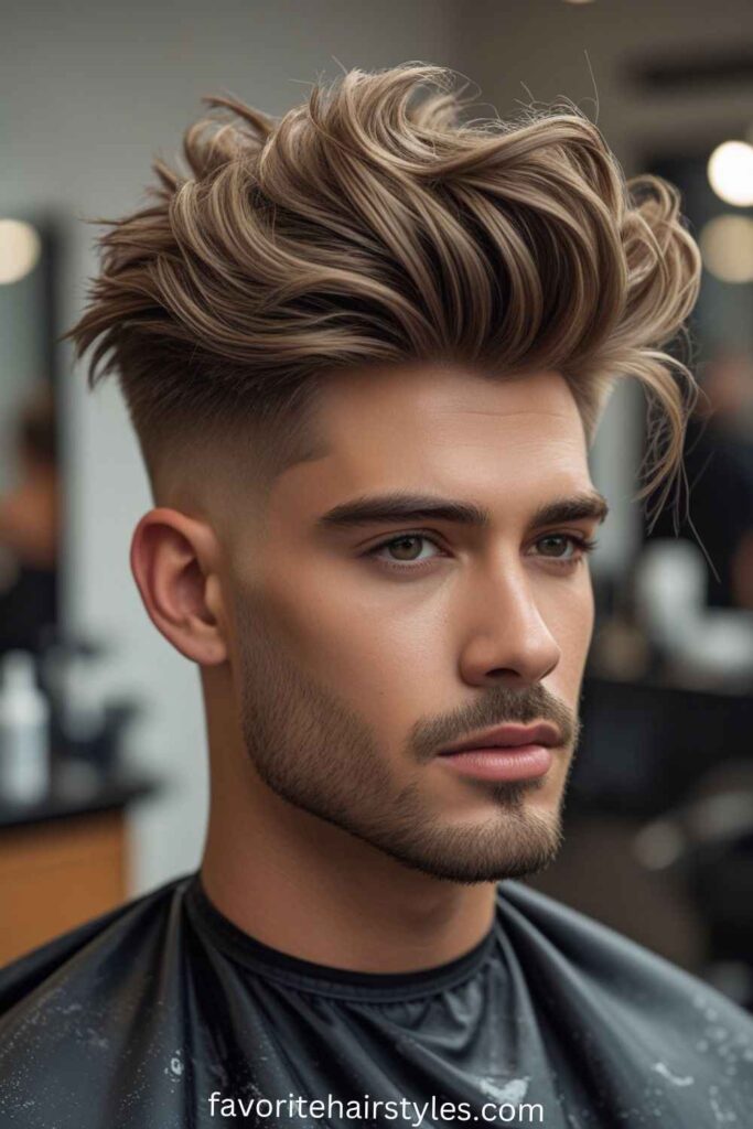  Men's Medium Length Messy Hairstyles Ideas  Messy Quiff