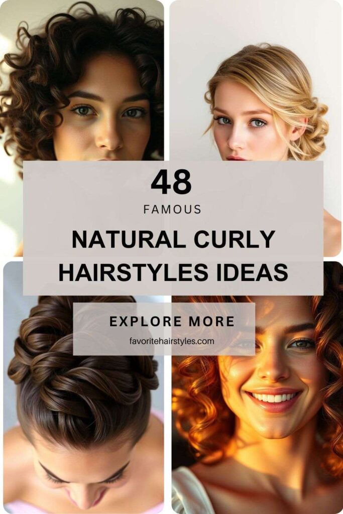 Natural Curly Hairstyles Ideas