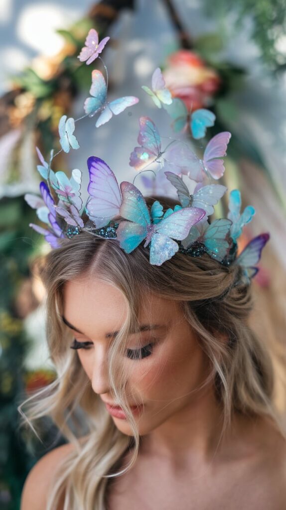 Nature-Lover’s Butterfly Crown