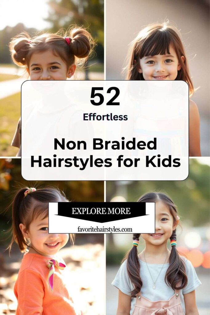 Non Braided Hairstyles for Kids