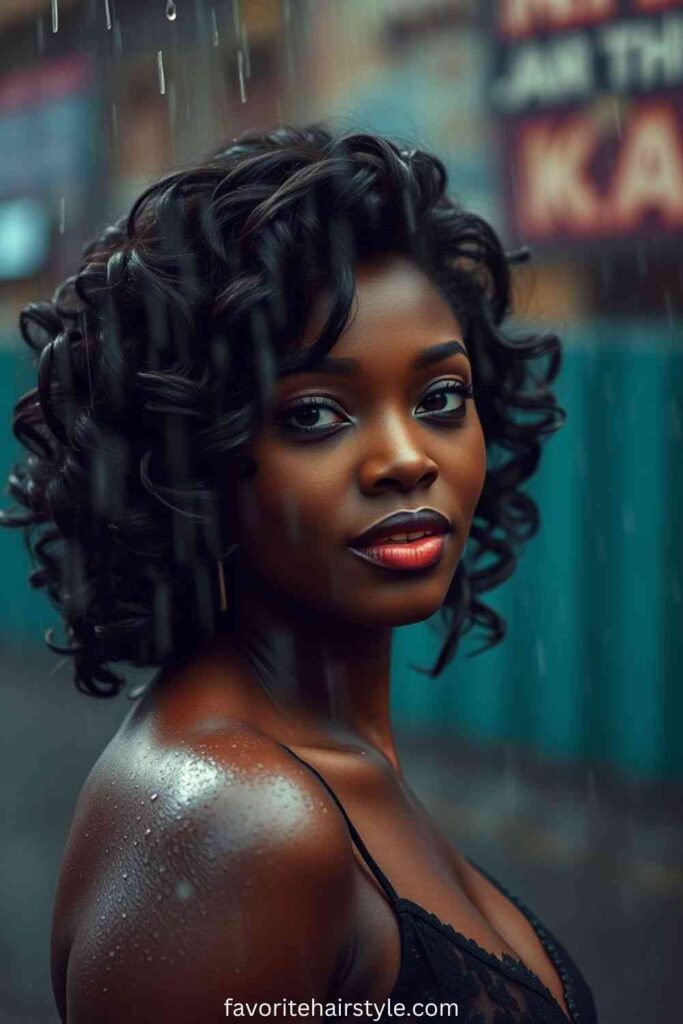 Vintage Hairstyles For Black Women Ideas Old Hollywood Curls