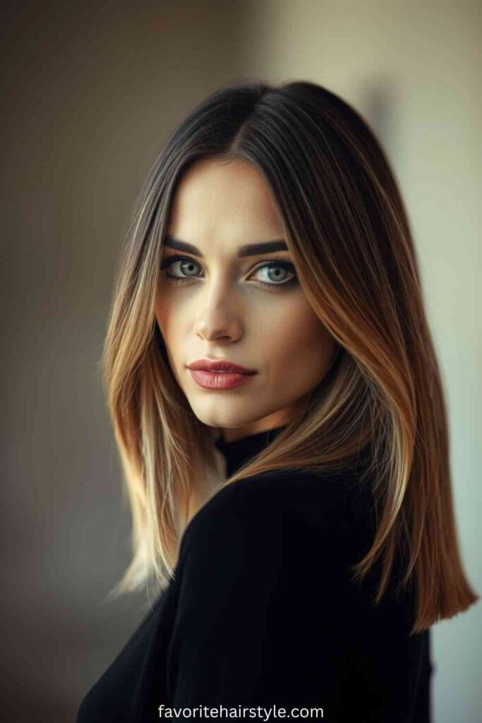 Ombre Long Bob