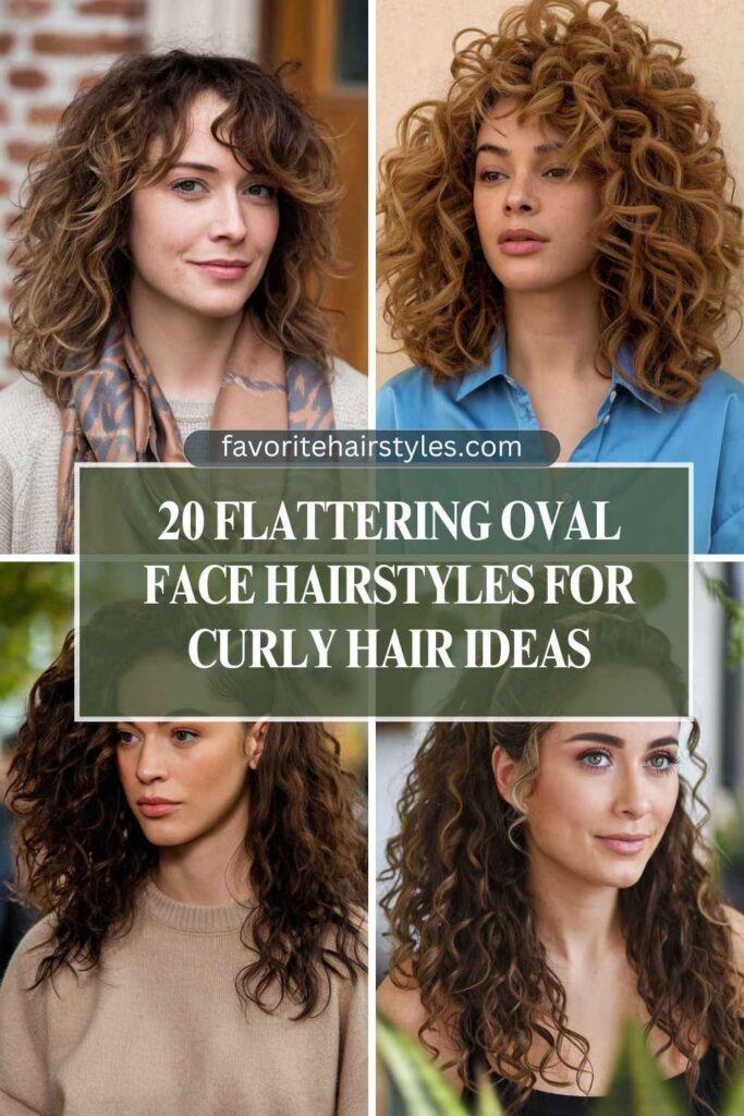 Oval Face Hairstyles For Curly Hair Ideas