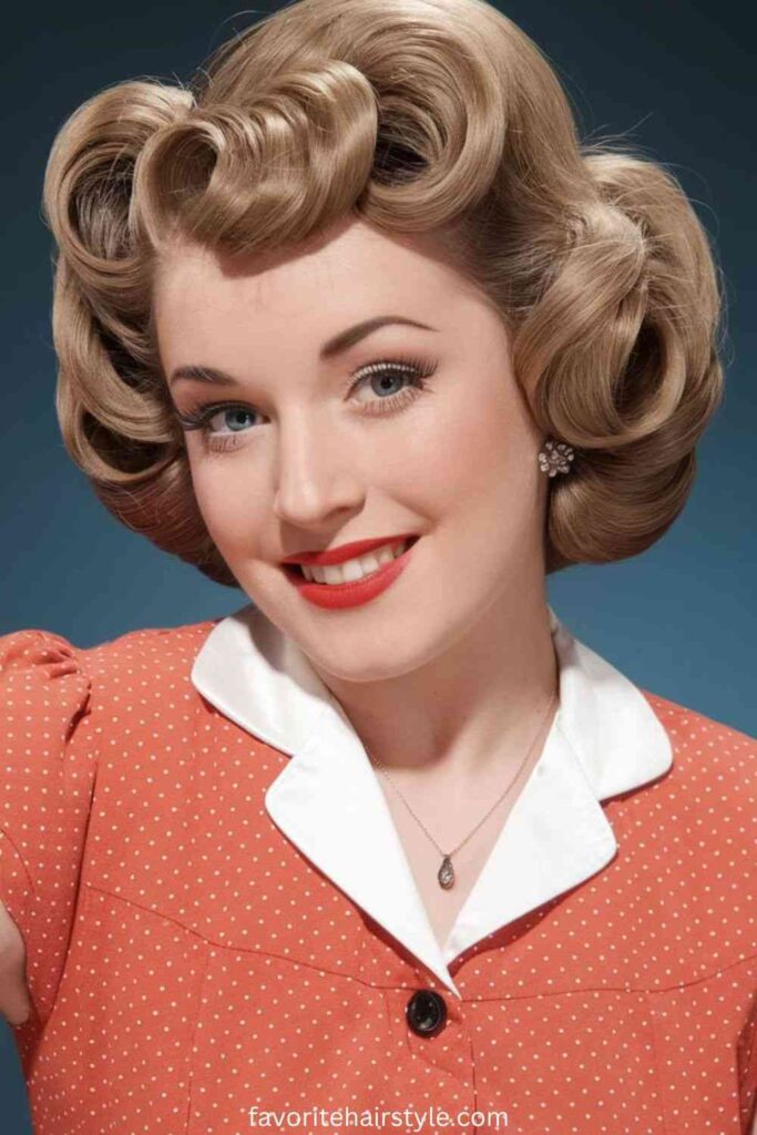 Vintage Hairstyles For Curly Short Hair Ideas Vintage Hairstyles For Curly Short Hair Ideas Pin-up Curls