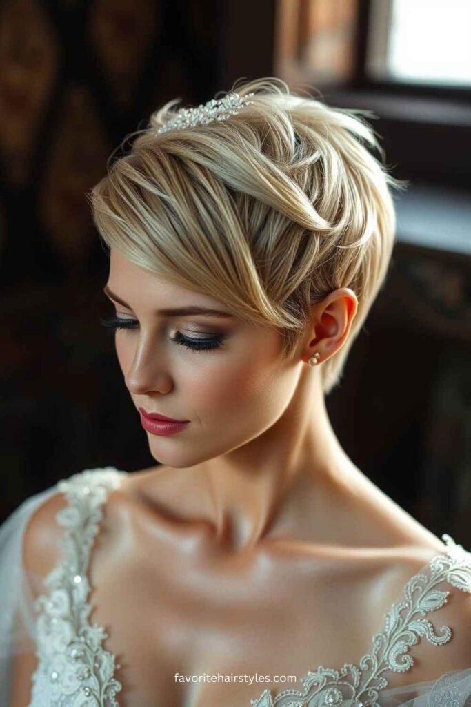 Pixie Cut with Accessories