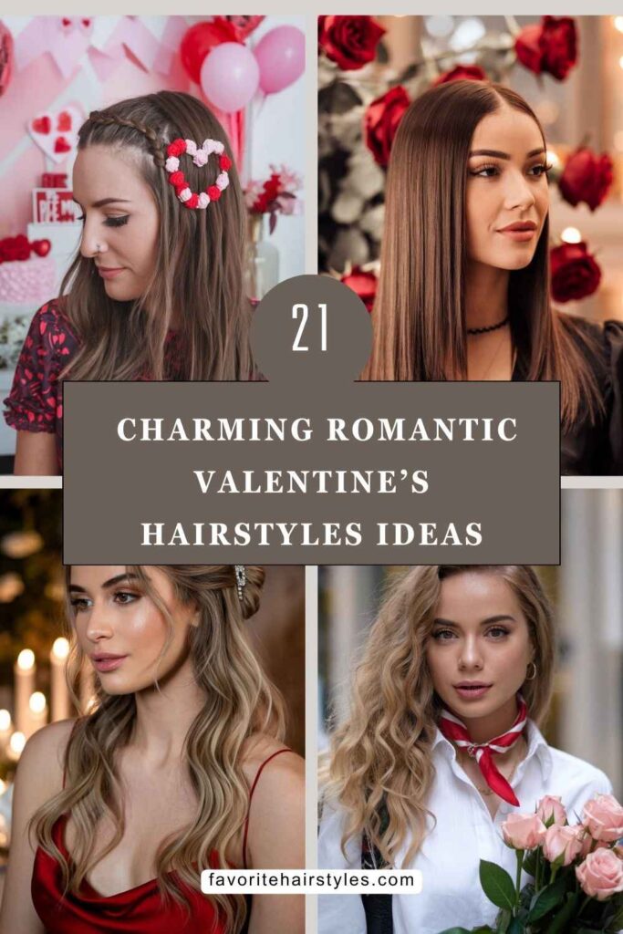 Romantic Valentine’s Hairstyles Ideas