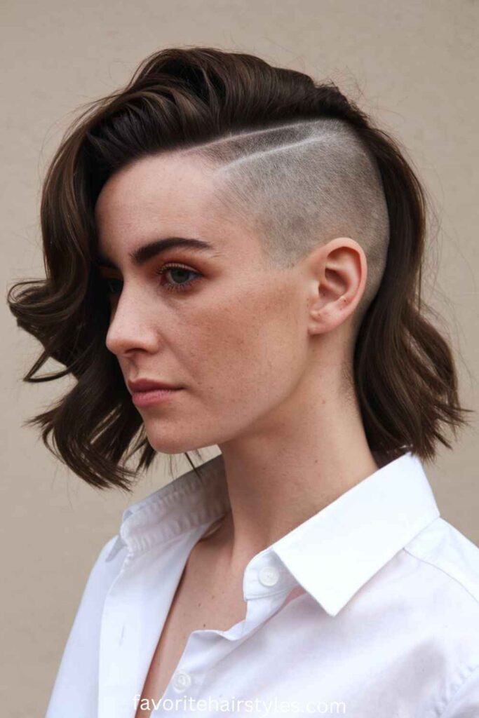 Shaved Sides with Long Top