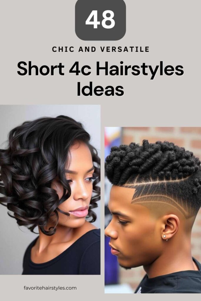 Short 4c Hairstyles Ideas