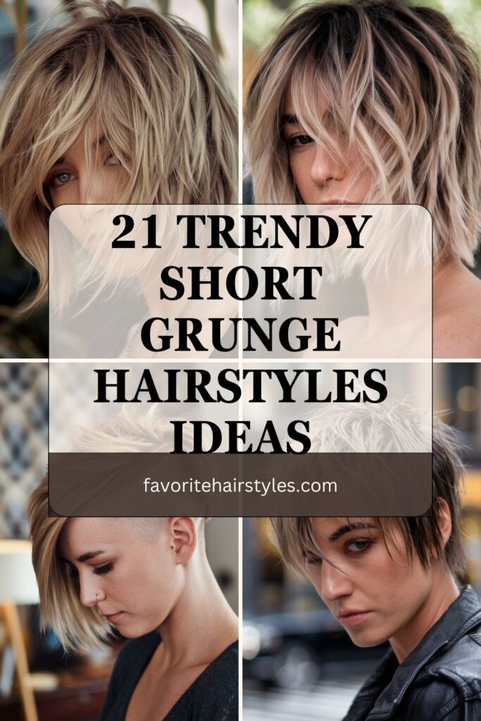 Short Grunge Hairstyles Ideas