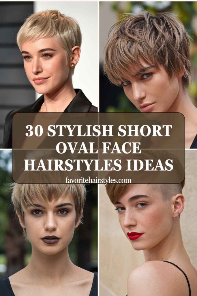 Short Oval Face Hairstyles Ideas