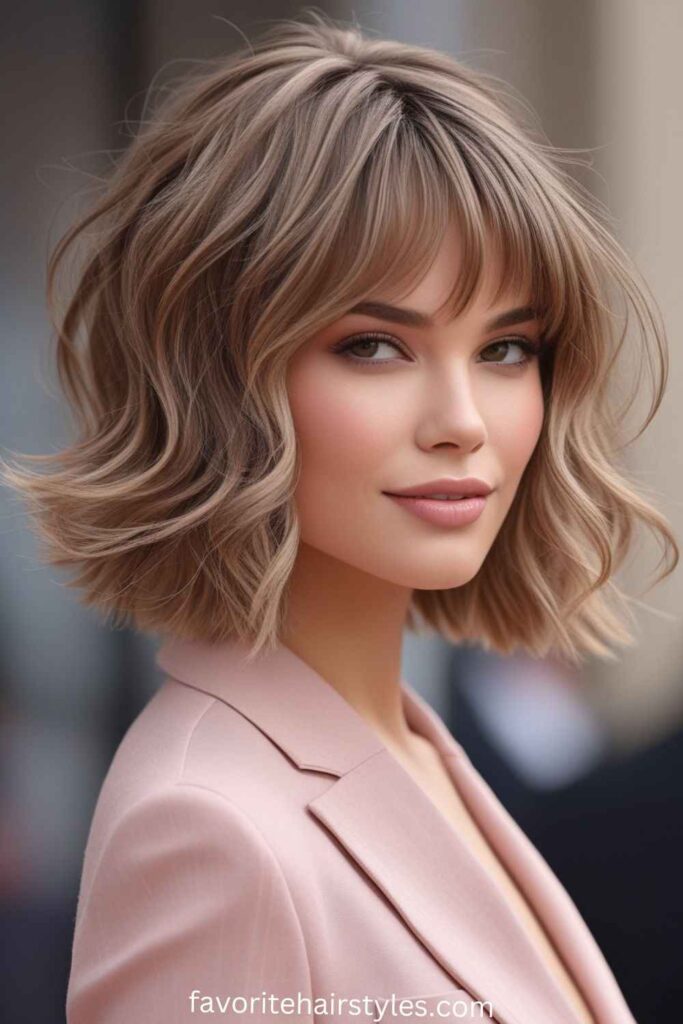 Short Wavy Shag