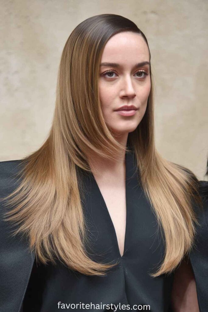 Sleek Straight Hair