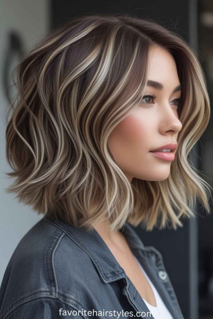 Sleek Wavy Pixie