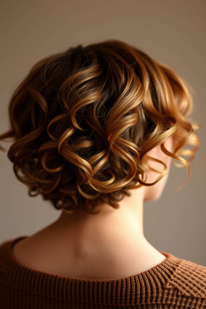 Soft, Defined Curls with Butterfly Cut