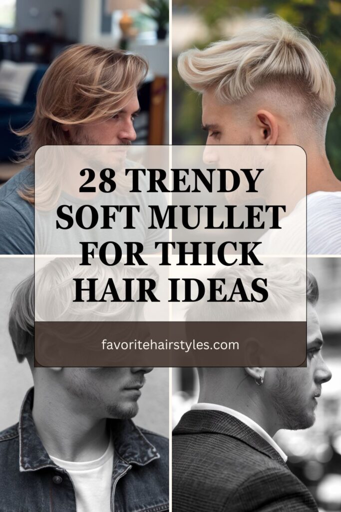 Soft Mullet For Thick Hair Ideas